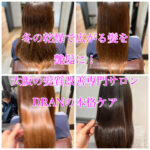 冬の乾燥で広がる髪を艶髪に！大阪の髪質改善専門サロンDRANの本格ケア